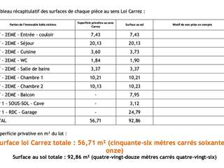 Vente appartement 3 pièces