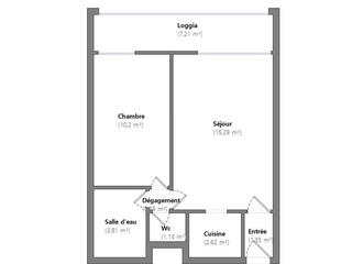 Vente appartement 2 pièces
