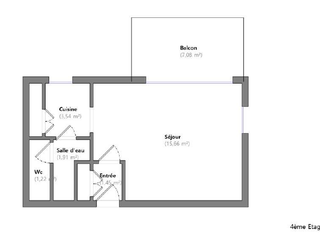 Vente Studio 1 pièce