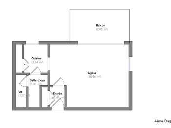 Vente Studio 1 pièce