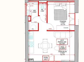 Vente appartement 2 pièces Vente appartement 2 pièces