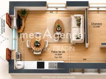 Vente appartement 2 pièces Saint-Hilaire-de-Riez 85