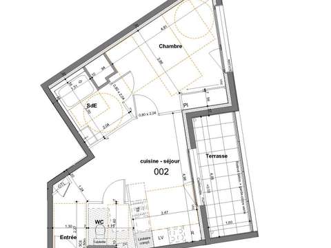 Vente appartement 2 pièces