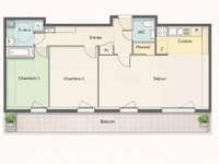 Vente appartement 3 pièces