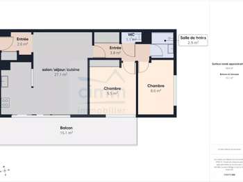 Vente appartement 4 pièces Vente appartement 4 pièces