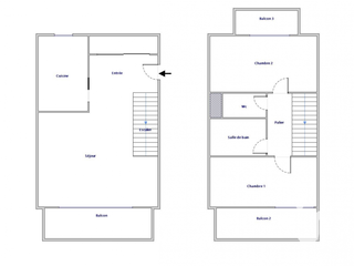 Vente appartement 3 pièces