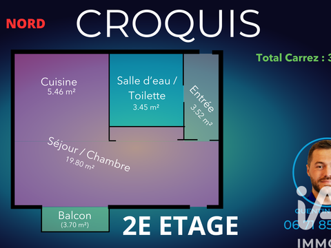 Vente appartement 1 pièce