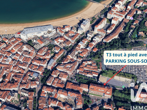 Vente appartement 3 pièces Saint-Jean-de-Luz 64
