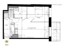 Vente appartement 2 pièces Vente appartement 2 pièces