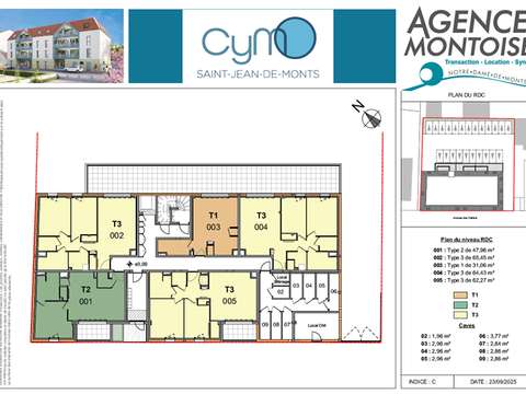 Vente appartement 2 pièces