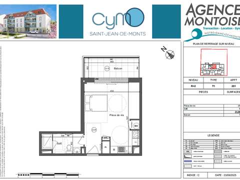 Vente appartement 1 pièce