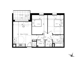 Vente appartement 3 pièces Vente appartement 3 pièces