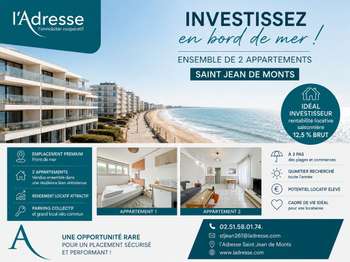 Vente appartement 3 pièces Saint-Jean-de-Monts 85