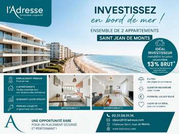 Vente Appartement 3 piècesSaint-Jean-de-Monts