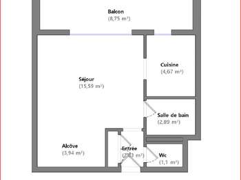 Vente appartement 1 pièce Vente appartement 1 pièce