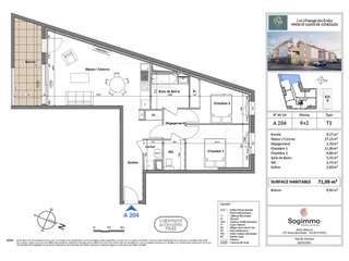 Vente appartement 3 pièces