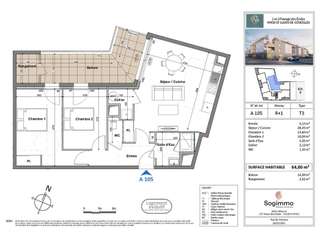 Vente appartement 3 pièces