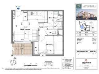 Vente appartement 2 pièces