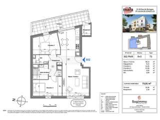Vente appartement 3 pièces