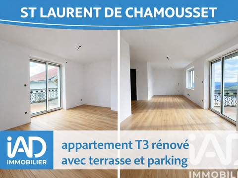 Vente appartement 3 pièces Saint-Laurent-de-Chamousset 69