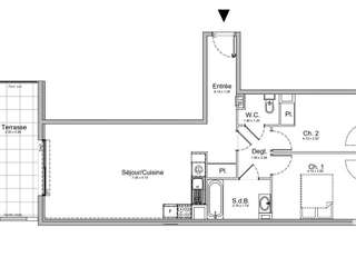 Vente appartement 3 pièces