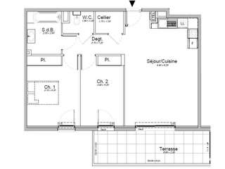 Vente appartement 3 pièces