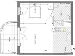 Vente appartement 2 pièces