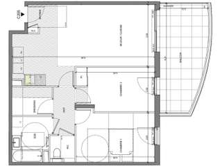 Vente appartement 3 pièces