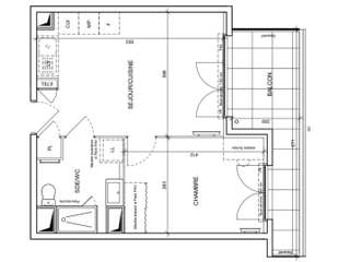 Vente appartement 2 pièces