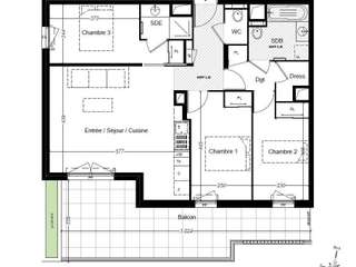 Vente appartement 4 pièces