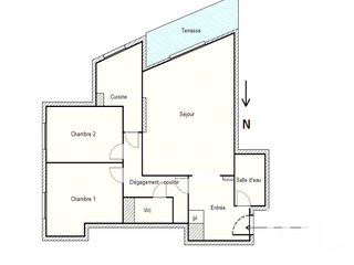 Vente appartement 3 pièces