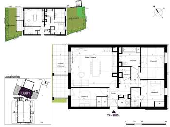 Vente appartement 4 pièces Vente appartement 4 pièces