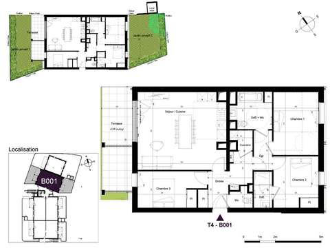 Vente appartement 4 pièces