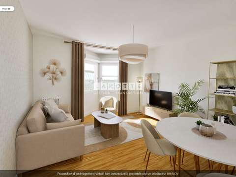 Vente appartement 3 pièces