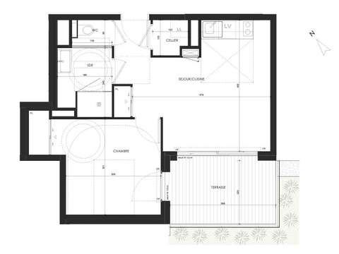 Vente appartement 2 pièces Saint-Malo 35