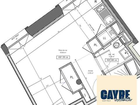 Vente appartement 1 pièce