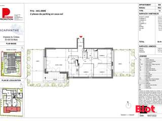Vente appartement 4 pièces