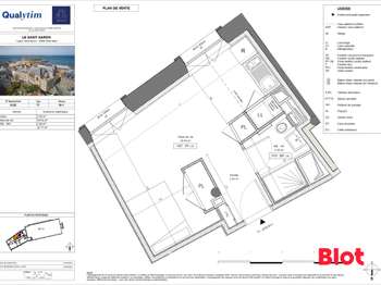 Vente appartement 1 pièce