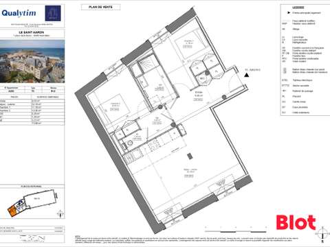 Vente appartement 3 pièces