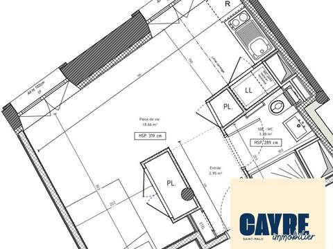 Vente appartement 3 pièces