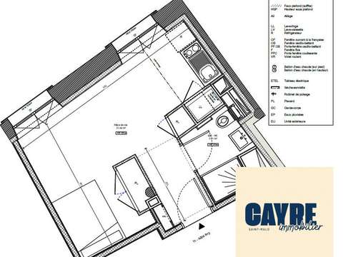 Vente appartement 1 pièce Vente appartement 1 pièce
