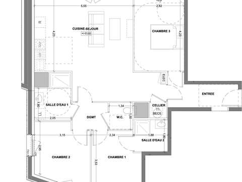 Vente appartement 4 pièces Vente appartement 4 pièces