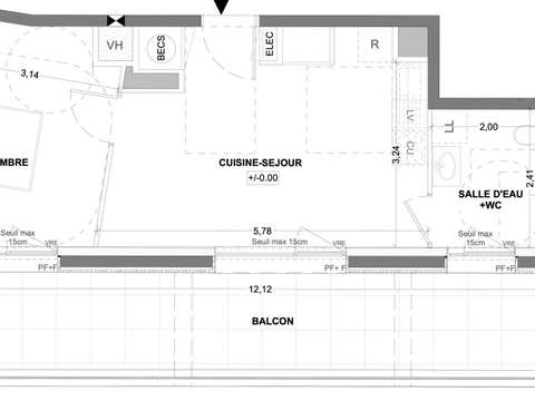 Vente appartement 2 pièces Vente appartement 2 pièces