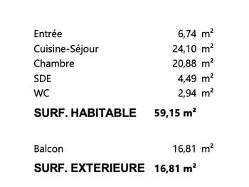 Vente appartement 3 pièces Vente appartement 3 pièces