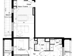 Vente appartement 4 pièces