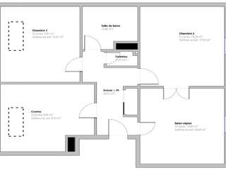 Vente appartement 3 pièces