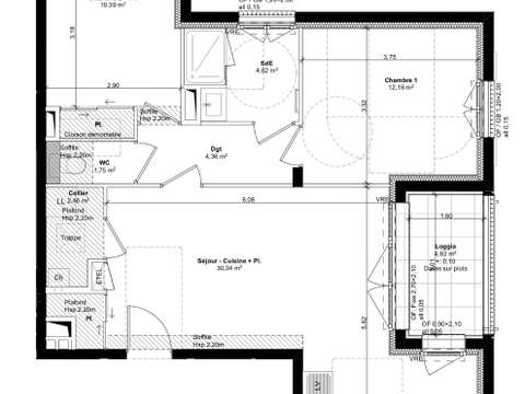 Vente appartement 3 pièces