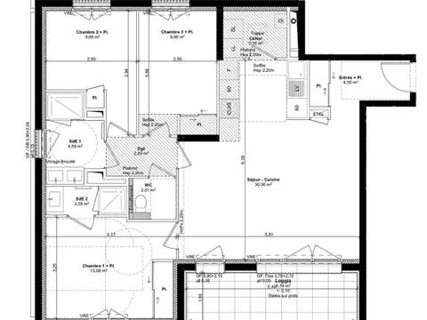 Vente appartement 4 pièces