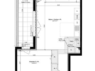 Vente appartement 3 pièces