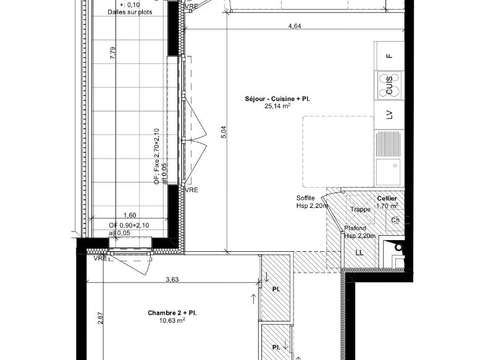 Vente appartement 3 pièces